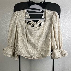 Sienna Sky Summer Women’s Cropped Top Size S